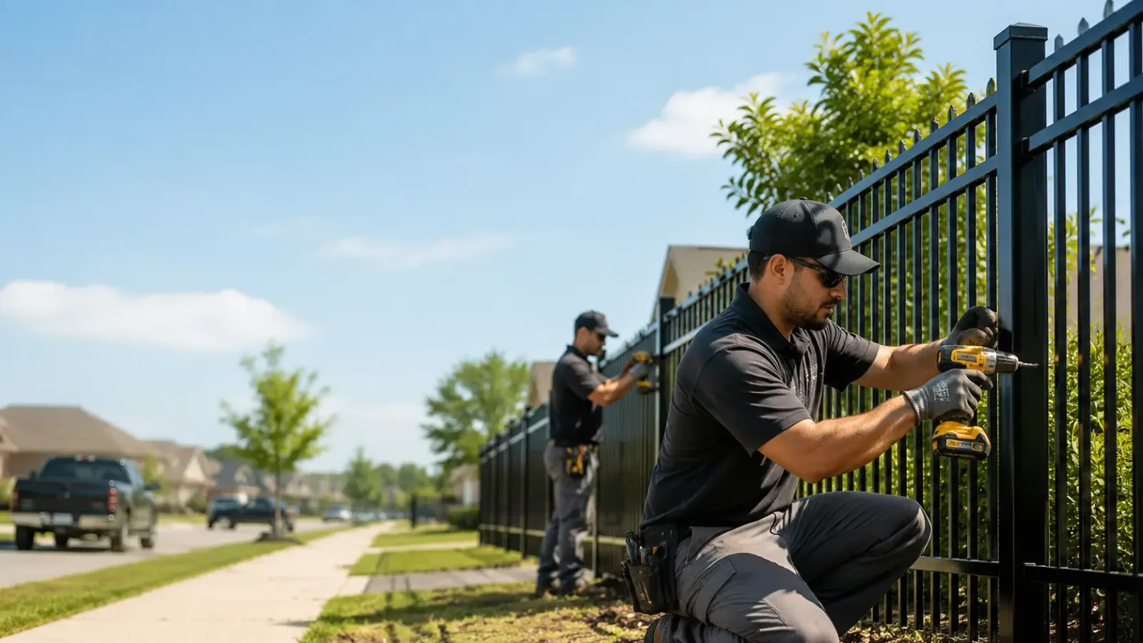Metal Fence Installation in Naples, NY